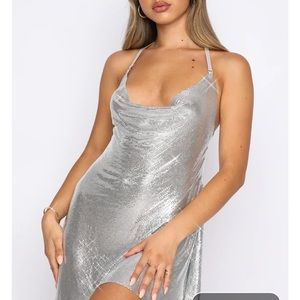 WHITE FOX ICON MINI DRESS